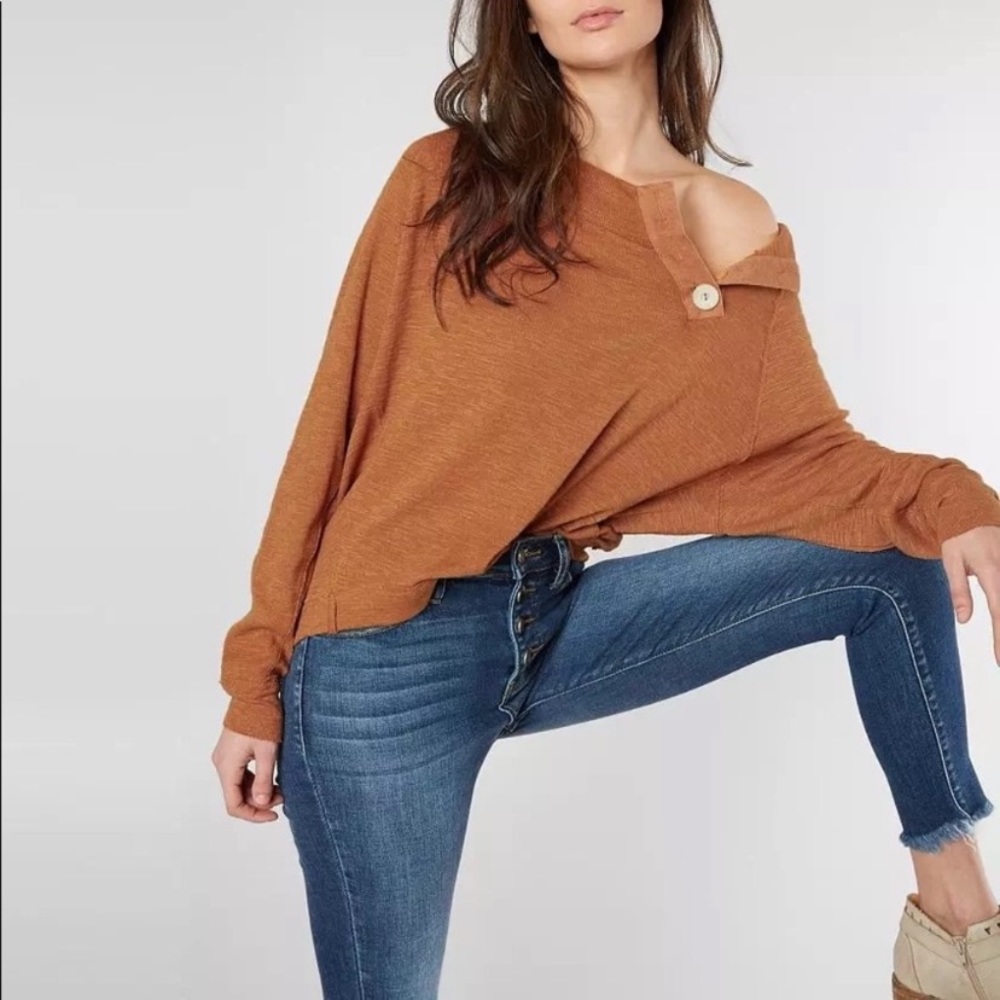 We the free size medium brown boho beach